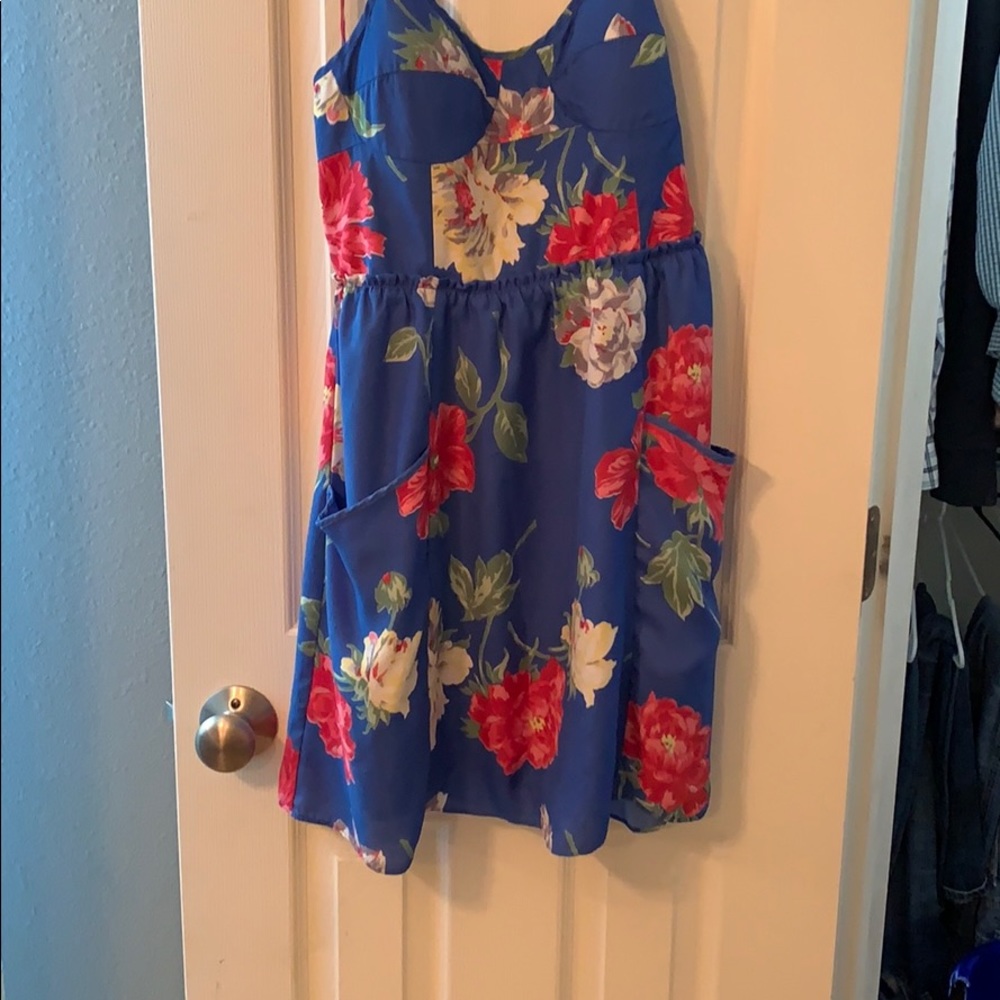 Knee Length Floral Dress